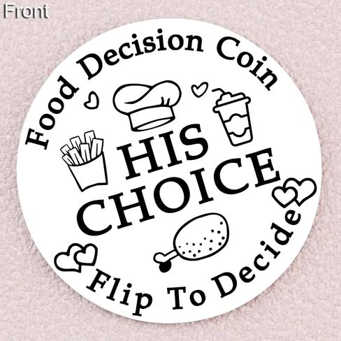 Coin for Women Men Stainless Steel Double Sided Coin Funny Valentines Gifts for Her Him in Saudi Arabia