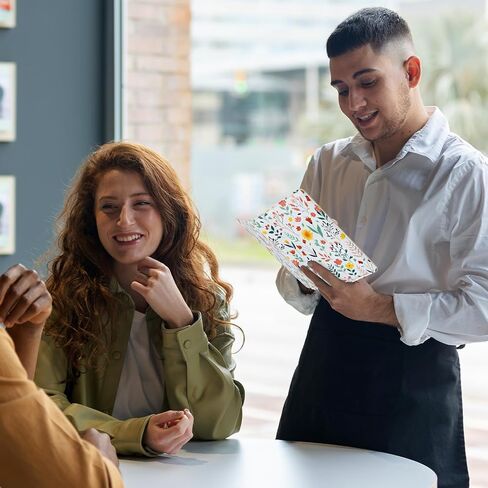 كتب خادم جلدية متينة لنادلة المطاعم، سعة كبيرة منظمة مع 7 جيوب، مقاومة للماء - تناسب مآزر الخادم in Saudi Arabia