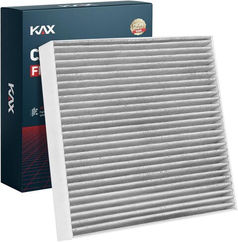 KAX Cabin Air Filter,CF11966 Replacemrnt for Equinox,Malibu, Traverse, Cruze,Silverado,Equinox,Colorado,Impala,Terrain,Acadia,Sierra,Cruze,XT5 w/Activated Carbon Passenger Compartment Air Filter in Saudi Arabia