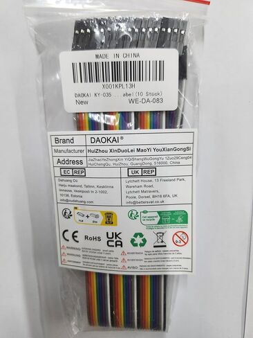 10 Pcs KY-003 Hall Effect Magnetic Sensor Module 3144 Hall Effect Sensor DC 5V Unipolar for Arduino PIC AVR Smart Cars with Cable in Saudi Arabia