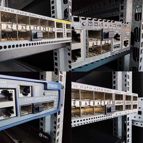 SFP Dust Covers SFP Anti-Dust Caps Port Protector Suitable for Open SFP/SFP+ Slot on Network Switch/Router/Network Interface Card Durable Soft Silicone Type B 50pcs/Pack in Saudi Arabia