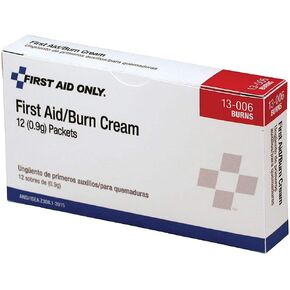 First Aid Only 13-006 First Aid/Burn Cream Packet (Box of 12)