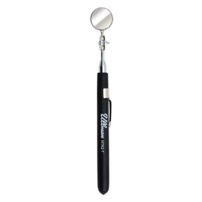Ullman HTA-2T Pocket Telescopic Inspection Mirror with Cushion Grips, 7/8" Diameter, 5-5/16" to 27-1/8" Extended Handle Length
