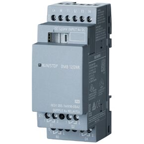 Siemens stlogo Expansion Module DM8 12/24R PU/I/O 12 24V/12V/24V