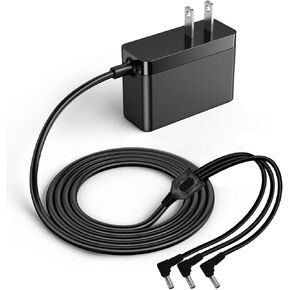 4.5V AC Adapter Charger Compatible with Lemax Lighted Accessory 74707 74706 74254 94563 74295 84428 44242 94565 94566 Christmas Village Spooky Town Power Supply