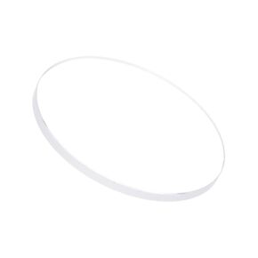Watch Glass Crystal Lens, 26.5mm Diameter 1.5mm Thick, Round Flat Mineral Ultra-Clear Watch Glass Replacements - (Applications: for Watchmaker DIY Repairs)