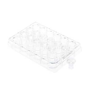 Permeable Cell Culture Inserts, Packed in 24 Well Plate, Hanging, PET, 3.0µm, Sterile
