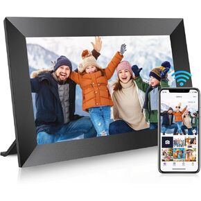 WONNIE 21.5 Inch WiFi Digital Picture Frame with Remote Control, 1920 * 1080 FHD IPS No Touch Screen electronic photo frames with 32GB, Support SD/USB, Share Photos/Videos Instantly via Uhale APP