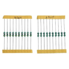 PATIKIL Inductor Assortment Kit, 200pcs 20 Values Straight Pin Toroidal Inductor with Color Ring for Electronic Circuits