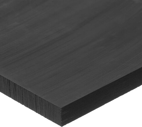 USA Sealing Black UHMW Polyethylene Plastic Bar, 1/4" Height, 1/2" Width, 48" Length in Saudi Arabia