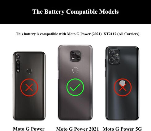 for Moto G Stylus 2021 Battery Replacement, Replacement Battery for Moto G Stylus 2021 Model XT2115 All Carriers with Repair Tools Kit and User Manual in Saudi Arabia