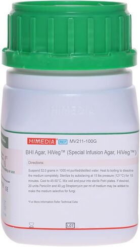 HiMedia MV211-500G أجار خاص للقلب والدماغ، HiVeg، 500 جرام in Kuwait