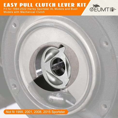 Motorcycle Sportster Power Clutch Release Ramp Easy Lever Pull Kit Reduced Effort Clutch Ramps Fit for 1994-2022 Harley Sportster XL Models and Buell with Mechanical Clutch in Kuwait