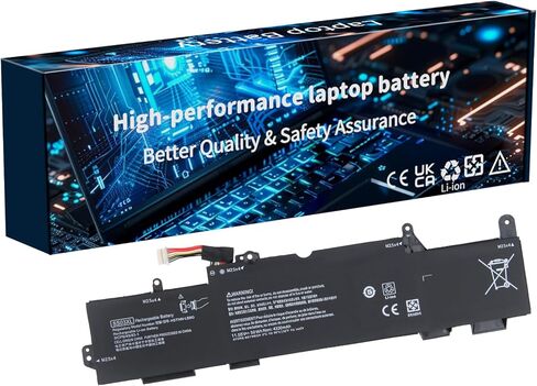 Amanda SS03XL 933321-855 Battery for HP EliteBook 840 G5 G6 EliteBook 730 735 740 745 830 836 846 G5 EliteBook 735 745 830 840 G6 Zbook 14U G6 Series HSN-I12C HSTNN in Saudi Arabia