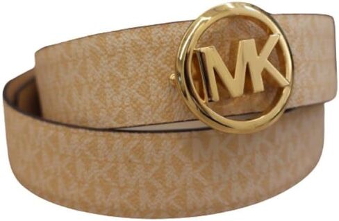 Michael Kors Reversible Buckle Belt (Bright White, Medium) in Saudi Arabia