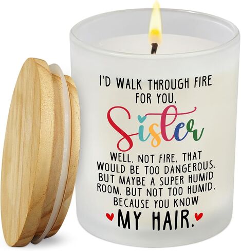TEEZWONDER Mom Gifts from Daughters - Mothers Day, Christmas, Birthday Gifts for Mom from Daughters, Mama, Bonus Mom, Stepmom Gifts, Long Distance Gifts - Vanilla Lavender Scented Candle 10oz in Kuwait