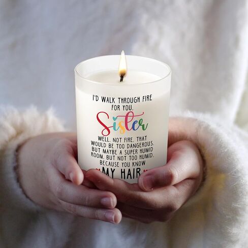 TEEZWONDER Mom Gifts from Daughters - Mothers Day, Christmas, Birthday Gifts for Mom from Daughters, Mama, Bonus Mom, Stepmom Gifts, Long Distance Gifts - Vanilla Lavender Scented Candle 10oz in Kuwait