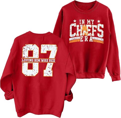 MNLYBABY Touchdown Season Football Sweatshirt Women Game Day Football Pullover Shirts Football Event Sweatshirt in Kuwait