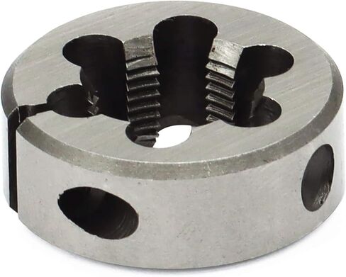 قالب Wulankd 1/2"-28X1" OD عالي السرعة من الفولاذ المستدير القابل للتعديل، قالب قطع خيط لولبي فولاذي أداة من سبيكة in Kuwait