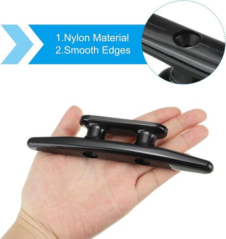PATIKIL Nylon Boat Dock Cleat Kayak Small Rope Tie Cleat Dock for Marine Deck Boats Canoes Kayak, Decor in Saudi Arabia