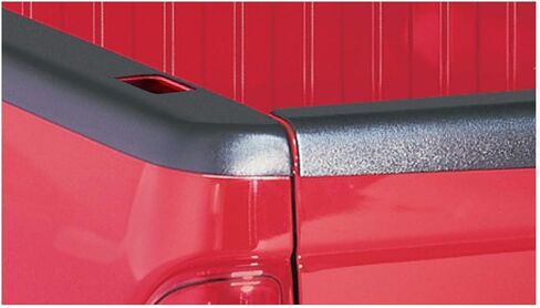 RealTruck Bushwacker Ultimate BedRail Caps - Diamondback w/o Stake Holes | 2-Piece Set, Black, Smooth Finish | 59507 | Fits 1997-2004 Dodge Dakota Fleetside w/ 6.5' Bed in Saudi Arabia
