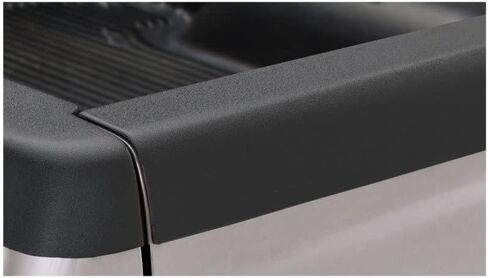 RealTruck Bushwacker Ultimate BedRail Caps - Diamondback w/o Stake Holes | 2-Piece Set, Black, Smooth Finish | 59507 | Fits 1997-2004 Dodge Dakota Fleetside w/ 6.5' Bed in Saudi Arabia