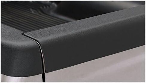 RealTruck Bushwacker Ultimate BedRail Caps - Diamondback w/o Stake Holes | 2-Piece Set, Black, Smooth Finish | 59507 | Fits 1997-2004 Dodge Dakota Fleetside w/ 6.5' Bed in Saudi Arabia