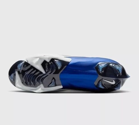 حذاء كرة القدم Vapor Edge Elite 360 ​​2 للرجال من نايكي (DA5457-101، أبيض/فضي معدني - بلاتينيوم نقي) مقاس 10 in Saudi Arabia