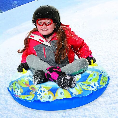 Aqua LEISURE Pipeline SNO High-Emotion 3D MEGA أنبوب ثلج قابل للنفخ لشخص واحد مع مقبضين للقبضة، قطر 32 بوصة in Kuwait