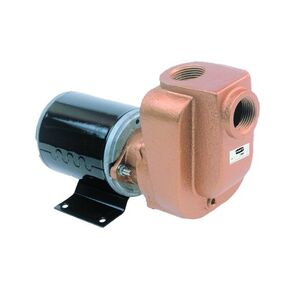 AMT Pump 4292-96 Self-Priming Utility Pump, Aluminum, 1/2 HP, 1 Phase, 115V, Curve C, 1" NPT Female Suction & Discharge Ports