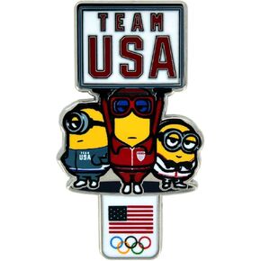 Team USA Minions Logo Lapel Pin