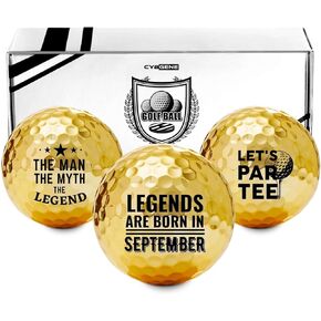 Birthday Gifts Golf Balls Set for Him, Golf Gifts for Men, Cool Accessories for Golfers, Birthday Golf Balls for Golf Lovers, Dad, Grandpa, Boyfriend, Husband, Brother, Uncle, Boss