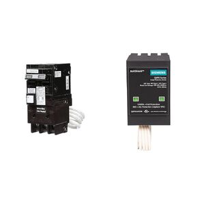 SIEMENS QF240A Ground Fault Circuit Interrupter, 40 Amp, 2 Pole, 120/240 Volt, 10,000 AIC