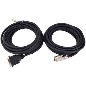 4.7m(185") AWG20 Motor and Encoder Extension Cable Kit for Nema 23 and 24 Closed Loop Stepper Motors