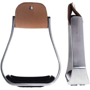 Western Aluminum Padded Bell Stirrups