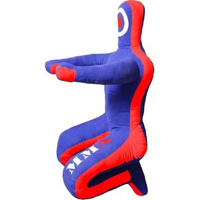 Brazilian JIU Jitsu Grappling Submission Sitting Laying Throwing Dummy Wrestling Dummy Punching Heavy Bag - UNFILLED 4 / 48 inches Feet- Kneeling
