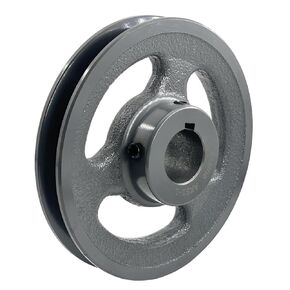 AK51-1 Single Groove V Belt Pulley,4.95 inch Outside Diameter,1 inch Bore,Mechanical Pulleys Cast Iron for A AX 3L 4L V-Belts,AK511 Pulley