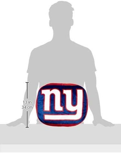 Northwest 11" Round New York Giants Cloud Logo Pillow in Saudi Arabia