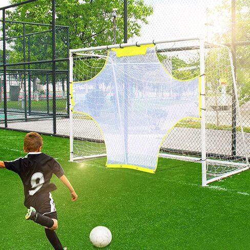 Soccer Goal Target Nets Football Training Net Portable Soccer Net Practice Shooting Goal Shots in Saudi Arabia
