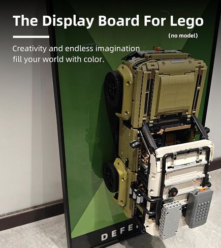 Display Wallboard for Lego Technic Lamborghini Sián FKP 37 42115, Compatible with Lego Lamborghini Cars, Gift Ideas for Lego Car Wall Mount Enthusiasts,17.7 x 29.5 in, Only Display Wallboard in Kuwait