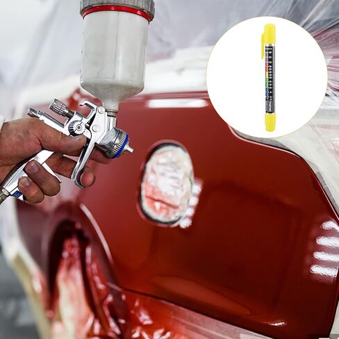 Paint Thickness Gauge,Paint Coating Tester,Car Body Damage Detector,Crash-Test Check,Auto Lak Test,Car Paint Film Tester Pen-Type Paint Thickness Tester with Magnetic Tip in Saudi Arabia
