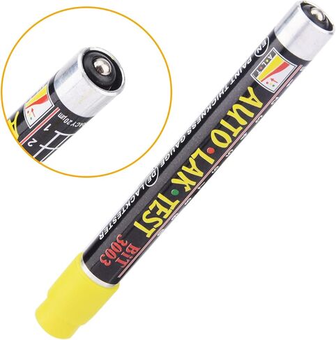 Paint Thickness Gauge,Paint Coating Tester,Car Body Damage Detector,Crash-Test Check,Auto Lak Test,Car Paint Film Tester Pen-Type Paint Thickness Tester with Magnetic Tip in Saudi Arabia