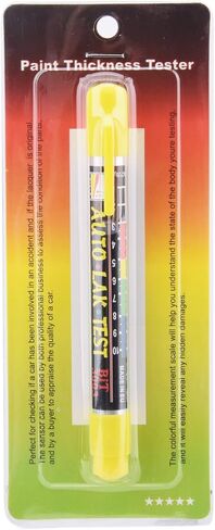 Paint Thickness Gauge,Paint Coating Tester,Car Body Damage Detector,Crash-Test Check,Auto Lak Test,Car Paint Film Tester Pen-Type Paint Thickness Tester with Magnetic Tip in Saudi Arabia