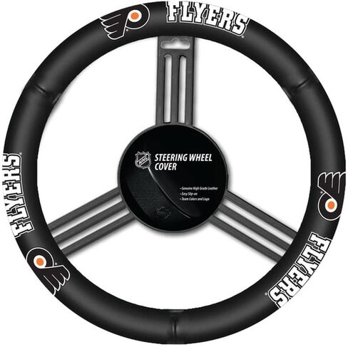 Fremont Die NHL Leather Steering Wheel Cover in Saudi Arabia