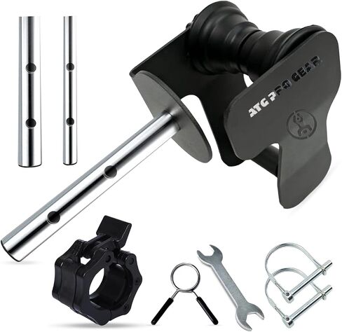 Solo Tib Bar Adjustable Atg Pro Gear-Fits Both 2 And 1-Inch Plates, Premium Quality Tibialis Trainer, Calf Raise Bar, Tibialis Bar, Ben Atg Equipment, Atg Tib Bar, Tibialis Raise, Calf Trainer in Saudi Arabia