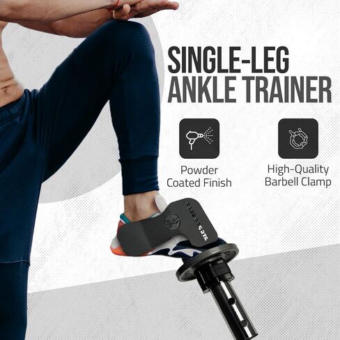 Solo Tib Bar Adjustable Atg Pro Gear-Fits Both 2 And 1-Inch Plates, Premium Quality Tibialis Trainer, Calf Raise Bar, Tibialis Bar, Ben Atg Equipment, Atg Tib Bar, Tibialis Raise, Calf Trainer in Saudi Arabia