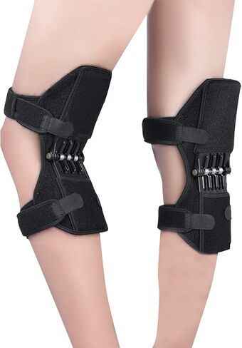 GREUS الرضفة تثبيت دعامة الركبة 1 زوج، دعم الركبة دعامة تخفيف آلام الركبة دعامة تثبيت واقية والعتاد رفع منصات الركبة الرضفة الداعم حامي الركبة المشتركة هشاشة العظام ممارسة القرفصاء in Kuwait