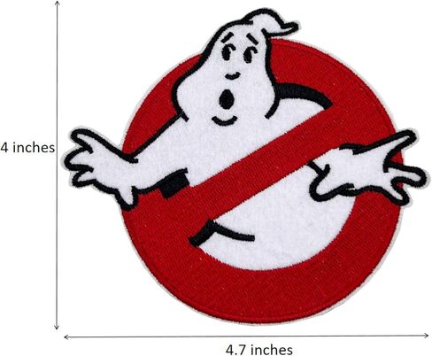 زي شبح الهالوين مقاس 11.43 سم مطرز بالحديد على رقعة in Kuwait