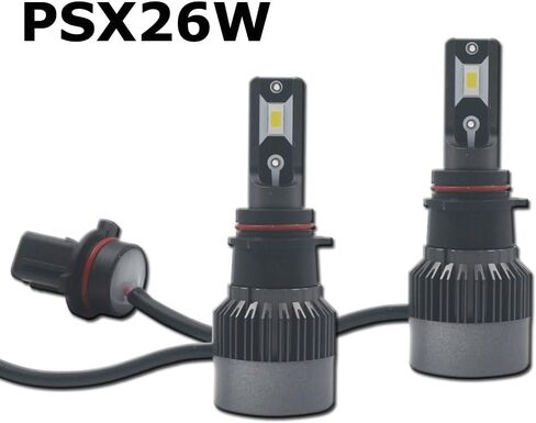P13W LED Fog Light Bulbs 60W Canbus Error Free 12000LM Extremely Bright Fog Lamp Replacement, 6500K Cool White, 2 Packs in Saudi Arabia