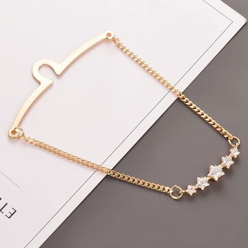 Infinity Tie Chain for Men Silver Vintage Link Groomsmen Tie Clip Party Wedding Jewelry Gift in Saudi Arabia